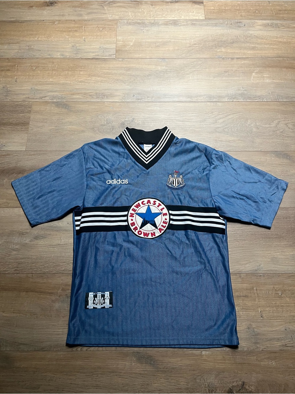 Vintage Newcastle 1995/96 Away Soccer Football Jersey